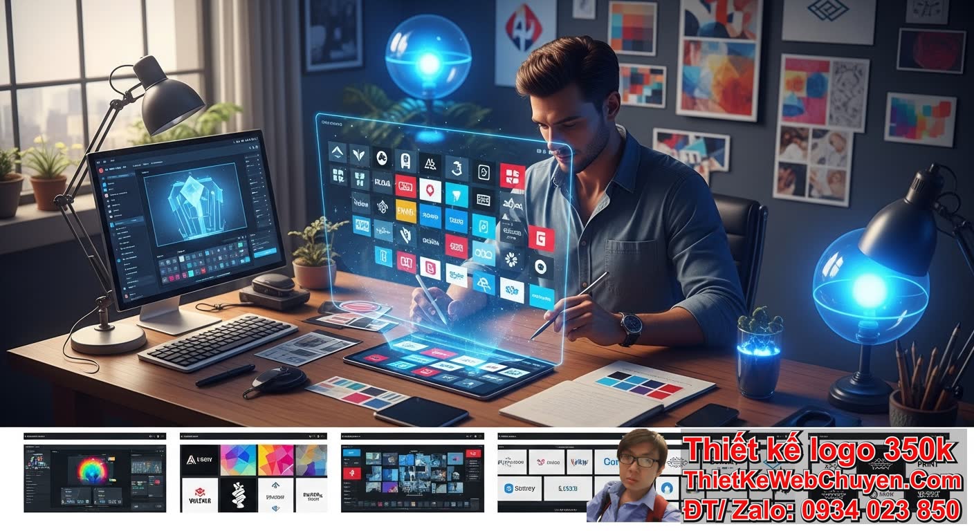 Lợi ích của cách kết hợp AI và designer để ra logo chuẩn Lợi ích của cách kết hợp AI và designer để ra logo chuẩn