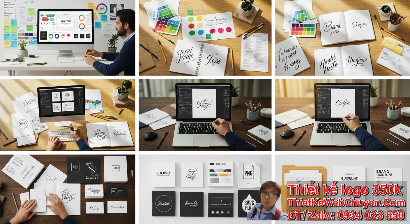 Quy trình sáng tạo một thiết kế logo giá rẻ handmade hiệu quả Quy trình sáng tạo một thiết kế logo giá rẻ handmade hiệu quả