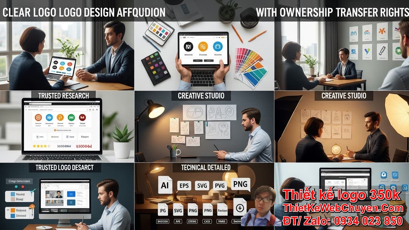 Quy Trình Toàn Diện Để Sở Hữu Thiết Kế Logo Giá Rẻ Chuyển Nhượng Quyền Sở Hữu