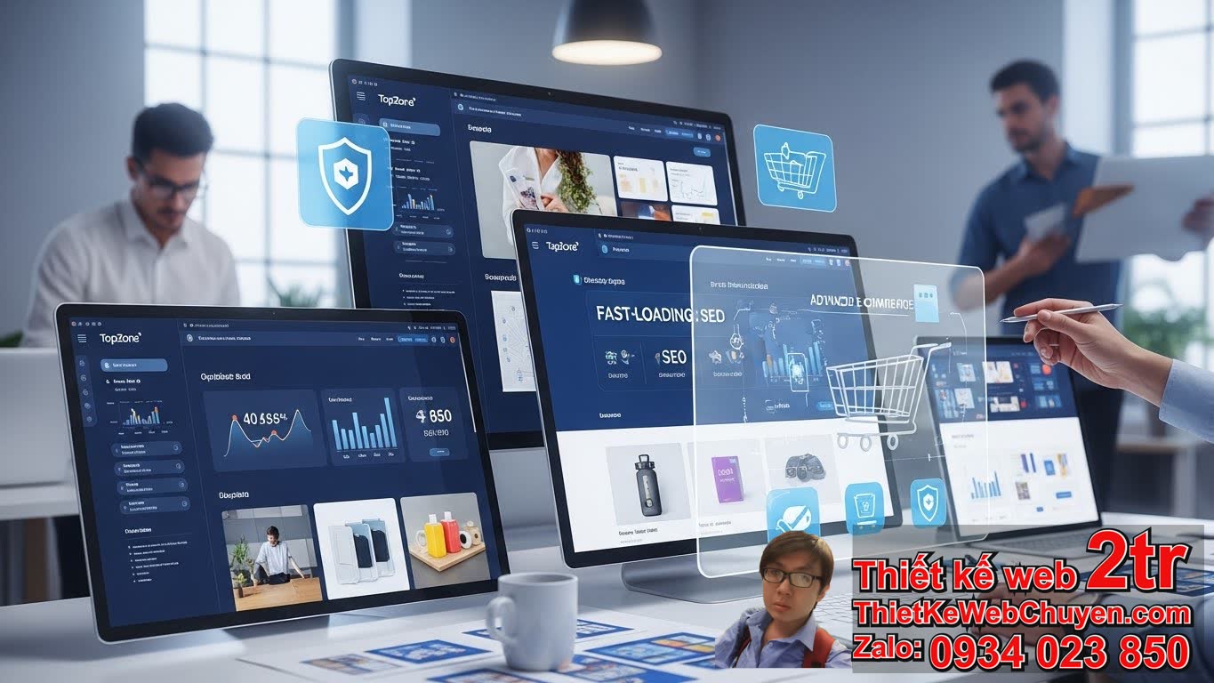 Tại sao cần tìm một agency thiết kế web giống TopZone?