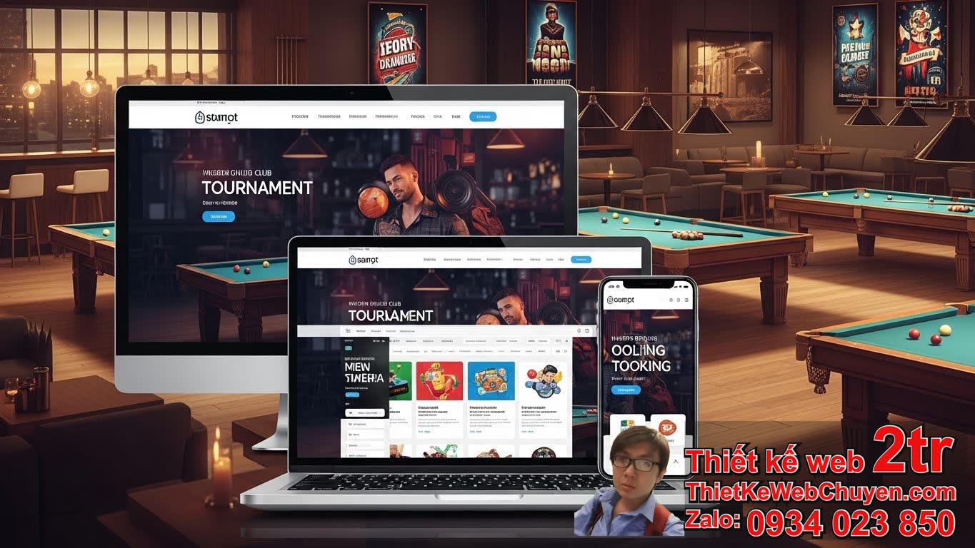 Tại sao CLB & Quán Bida Billiard Cần Website Chuyên Nghiệp? Tại sao CLB & Quán Bida Billiard Cần Website Chuyên Nghiệp?