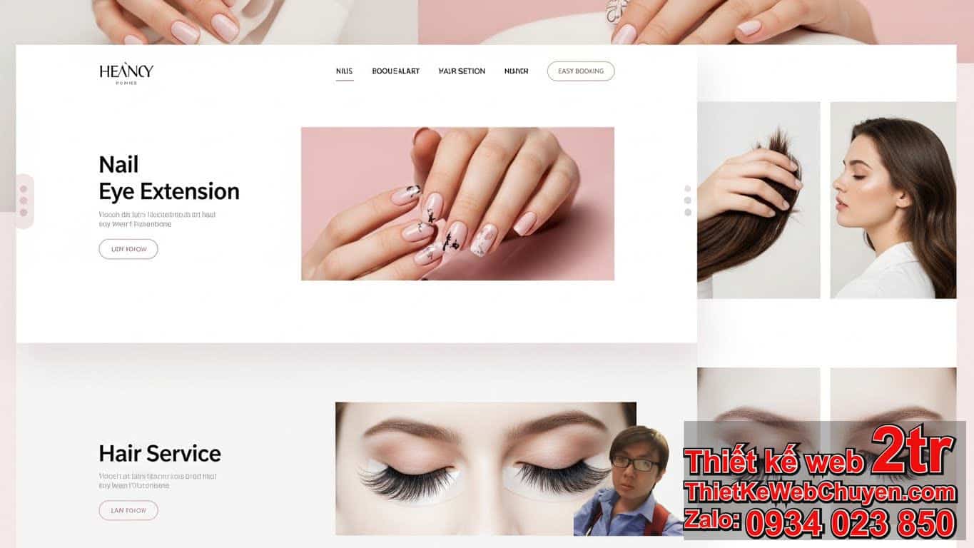 Tại sao thiết kế web Dịch vụ làm đẹp Nail Mi Tóc lại quan trọng? Tại sao thiết kế web Dịch vụ làm đẹp Nail Mi Tóc lại quan trọng?