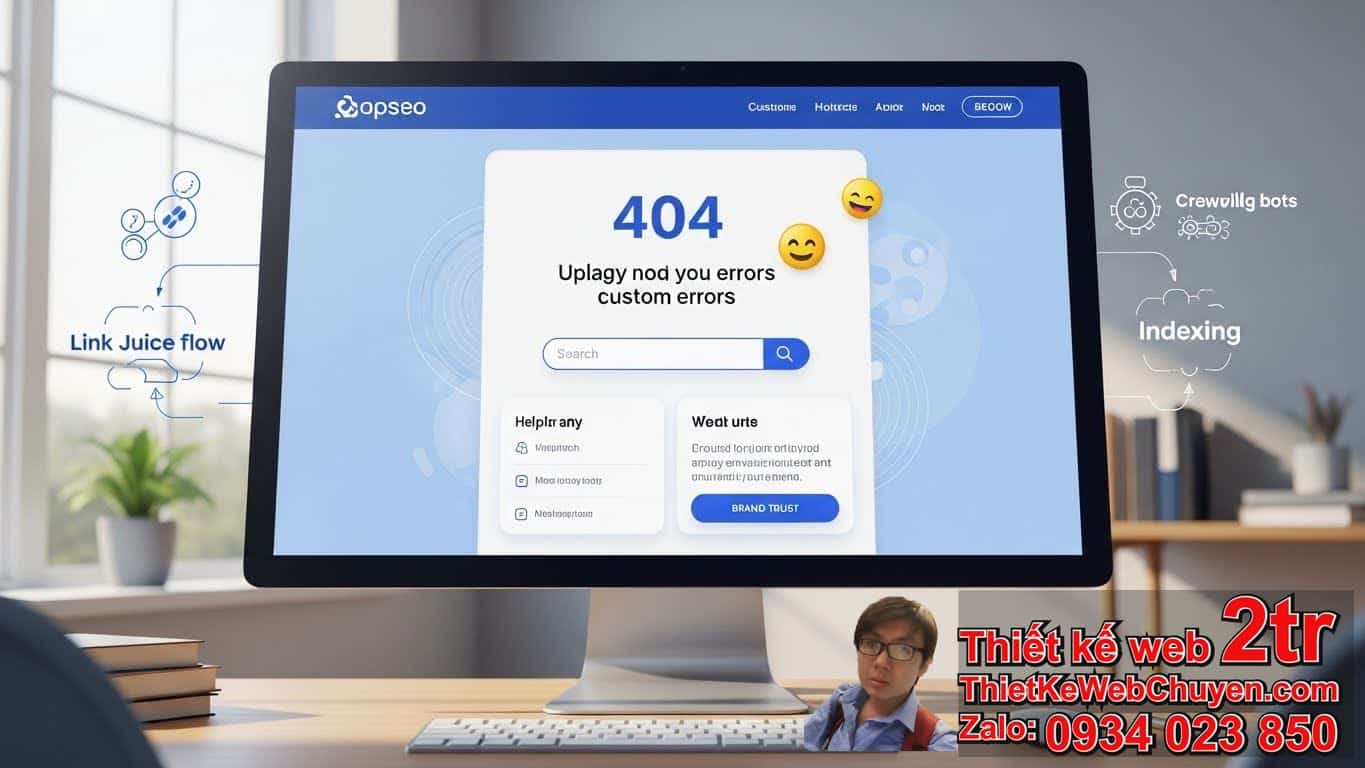 Tại sao thiết kế website cần xử lý 404 không lại quan trọng đối với SEO và trải
nghiệm người dùng? Tại sao thiết kế website cần xử lý 404 không lại quan trọng đối với SEO và trải
nghiệm người dùng?