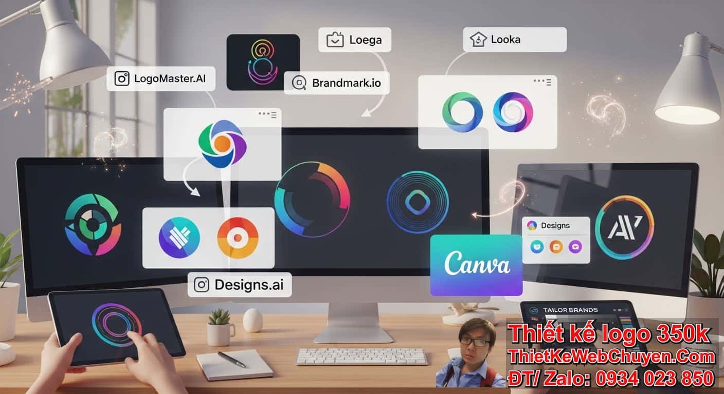 Thiết kế logo bằng AI hình tròn giá rẻ là gì và tại sao lại là xu hướng? Thiết kế logo bằng AI hình tròn giá rẻ là gì và tại sao lại là xu hướng?