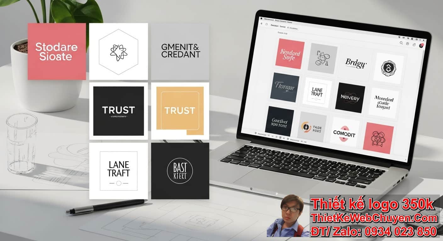 Thiết kế logo bằng AI hình vuông giá rẻ: Làm thế nào để tạo ra một logo chất
lượng?