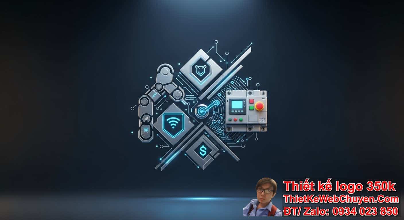 Thiết kế logo bằng AI: Thách thức và Cơ hội cho ngành Bán Thiết Bị Tự Động Hóa