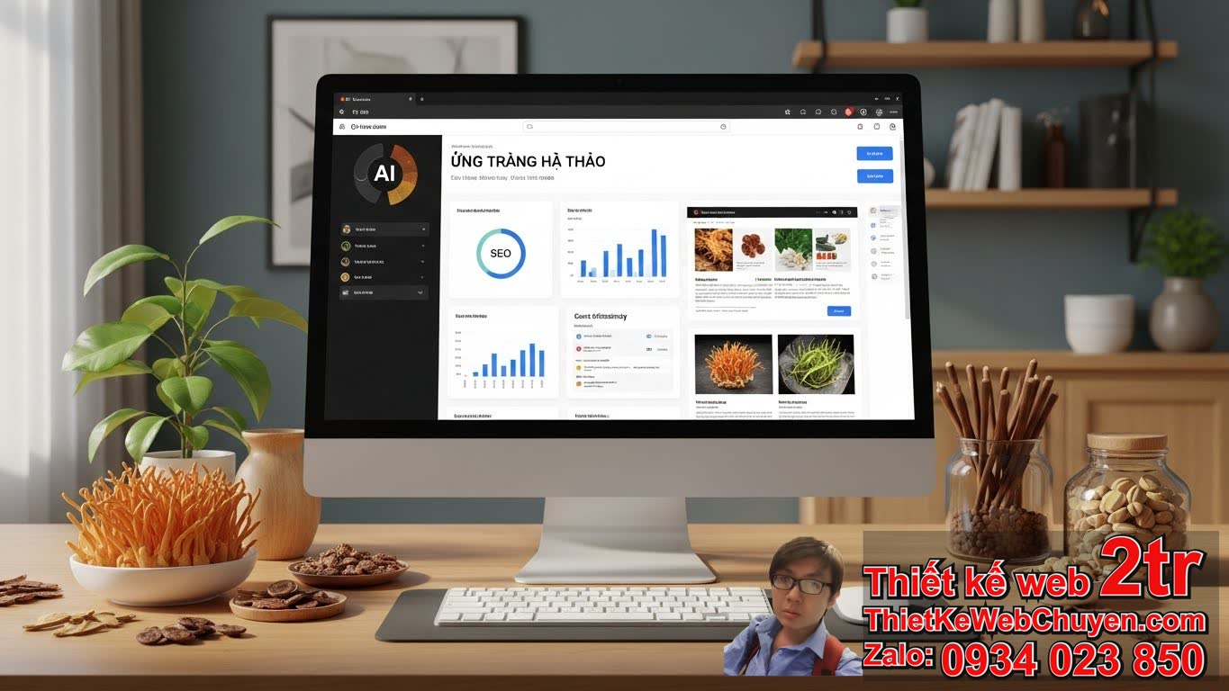 Thiết kế Web Bằng AI Bán ĐÔNG TRÙNG HẠ THẢO là gì và tại sao lại quan trọng?