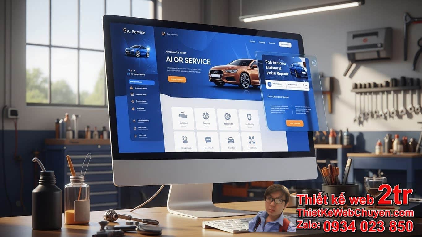 Thiết Kế Web Bằng AI Chăm Sóc và Sửa Chữa Xe Ô Tô: Tại Sao Lại Là Xu Hướng Hiện
Nay? Thiết Kế Web Bằng AI Chăm Sóc và Sửa Chữa Xe Ô Tô: Tại Sao Lại Là Xu Hướng Hiện
Nay?