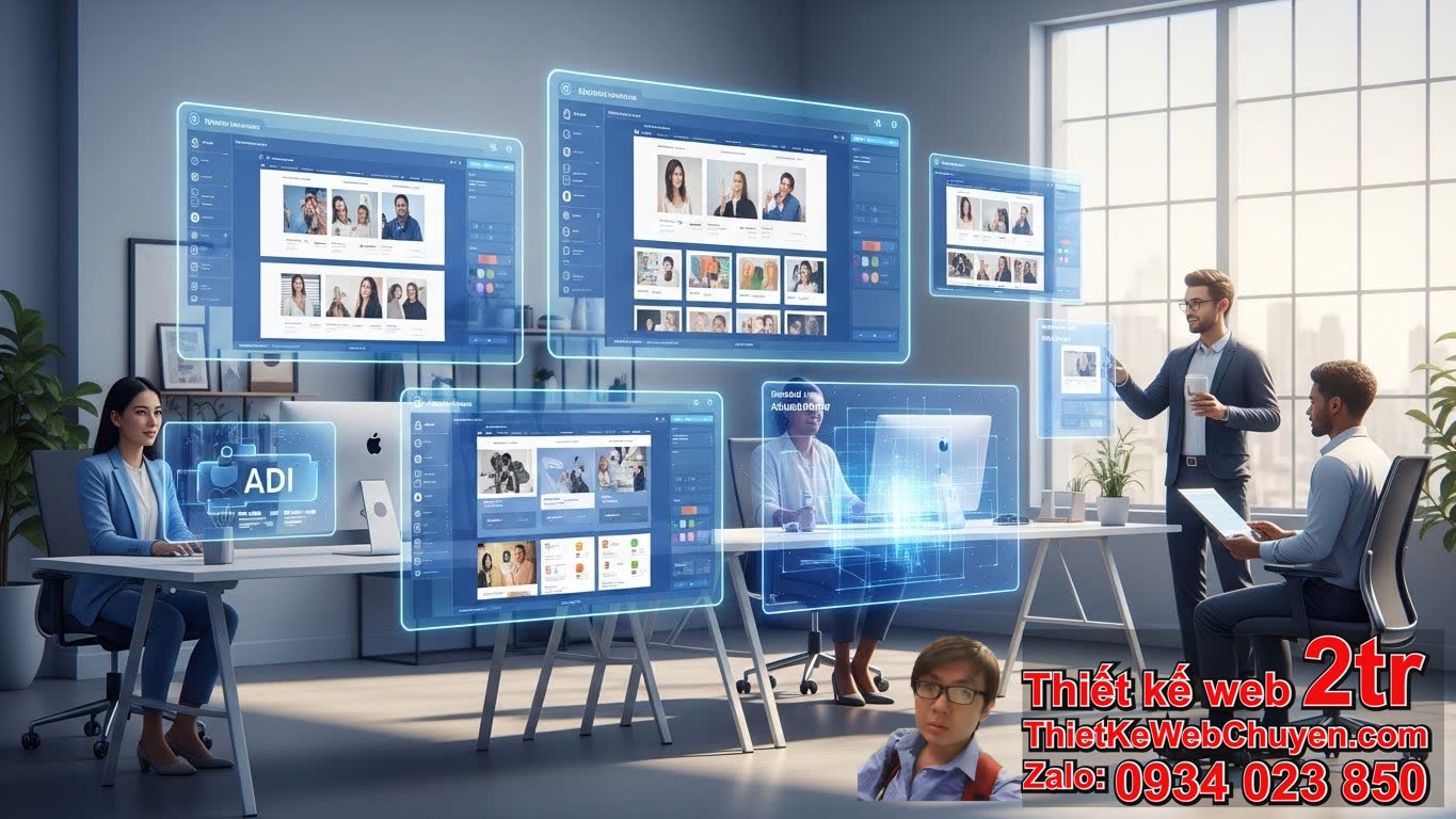 Thiết kế web bằng AI công ty Ecommerce là gì?