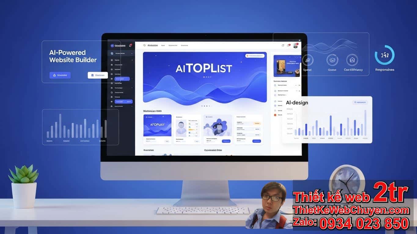 Thiết kế web bằng AI giống toplist là gì và tại sao nó lại quan trọng?