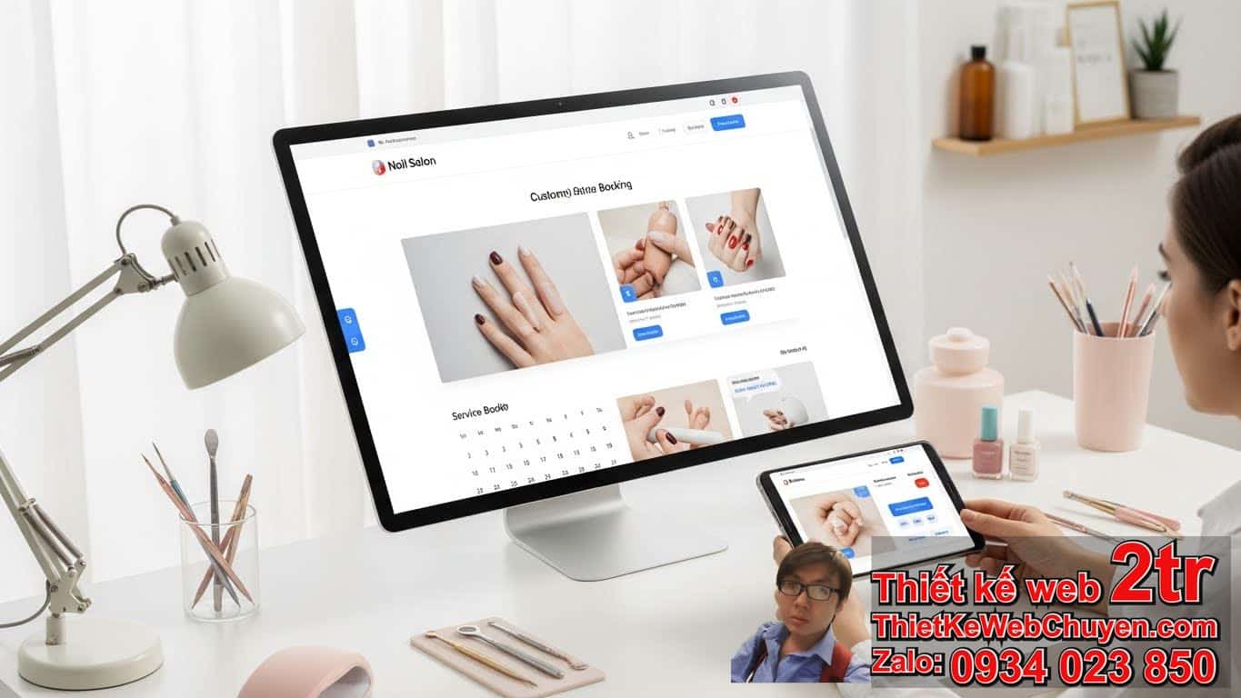 Thiết Kế Web Bằng AI Thẩm Mỹ Viện Nail Là Gì? Thiết Kế Web Bằng AI Thẩm Mỹ Viện Nail Là Gì?