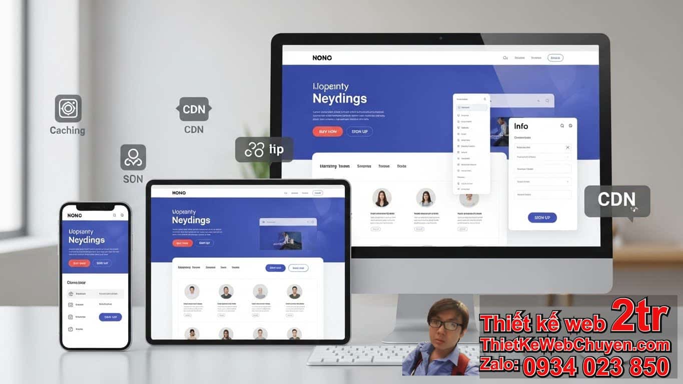 Thiết kế web chạy quảng cáo cần tính năng gì để tối ưu giao diện người dùng và
di động?