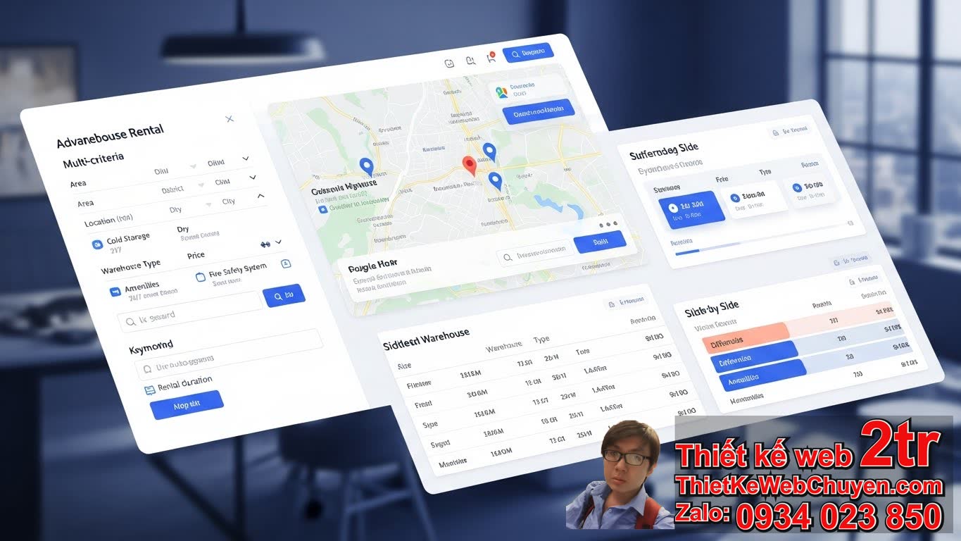 Thiết Kế Web Cho Thuê Kho Bãi Có Tính Năng Gì Giúp Tìm Kiếm Dễ Dàng?