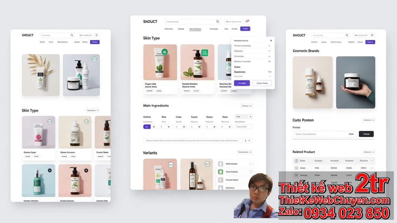 Thiết kế web công ty hóa mỹ phẩm có tính năng gì để trưng bày sản phẩm hiệu quả? Thiết kế web công ty hóa mỹ phẩm có tính năng gì để trưng bày sản phẩm hiệu quả?
