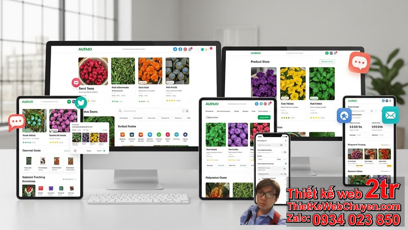 Thiết kế web cửa hàng bán hạt giống có tính năng gì để thu hút khách hàng? Thiết kế web cửa hàng bán hạt giống có tính năng gì để thu hút khách hàng?