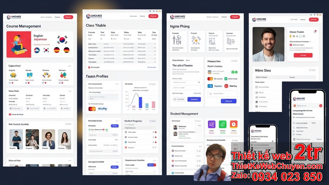 Thiết kế web trung tâm ngoại ngữ có tính năng gì để thu hút học viên? Thiết kế web trung tâm ngoại ngữ có tính năng gì để thu hút học viên?