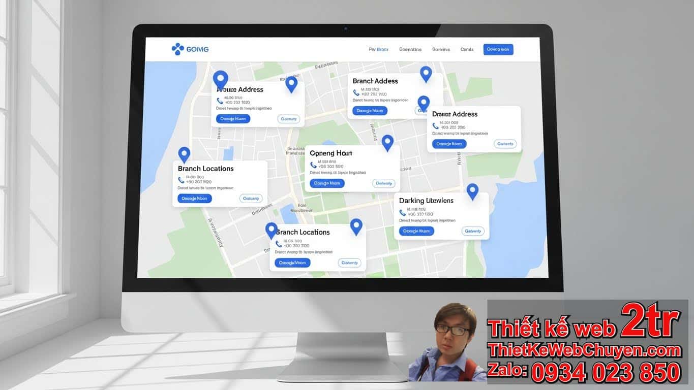 Thiết kế website cần bản đồ nhiều chi nhánh không: Tối ưu hóa trải nghiệm khách
hàng? Thiết kế website cần bản đồ nhiều chi nhánh không: Tối ưu hóa trải nghiệm khách
hàng?