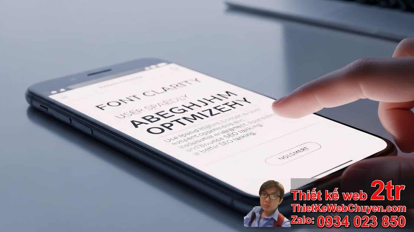 Thiết kế website cần font dễ đọc trên mobile không và tầm quan trọng của nó? Thiết kế website cần font dễ đọc trên mobile không và tầm quan trọng của nó?