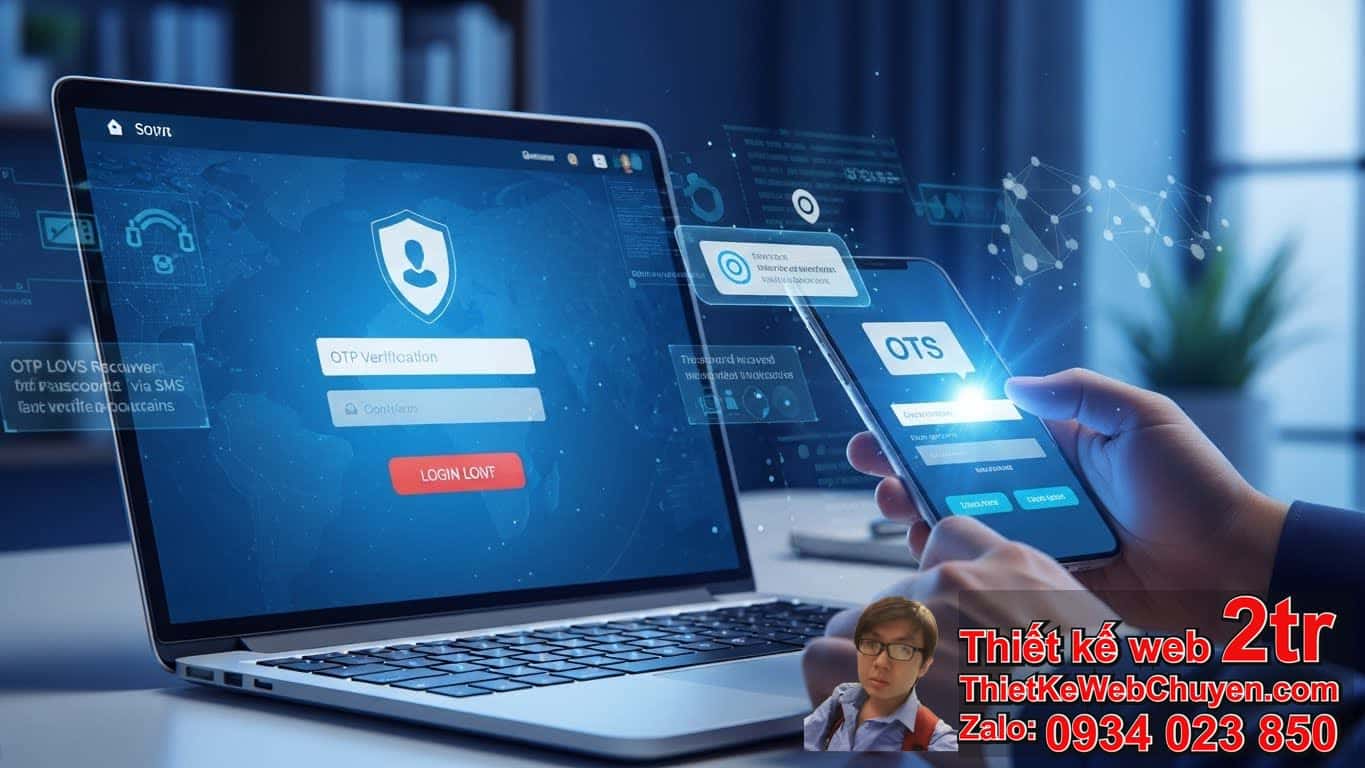 Thiết kế website cần gửi SMS xác nhận không để tăng cường bảo mật? Thiết kế website cần gửi SMS xác nhận không để tăng cường bảo mật?