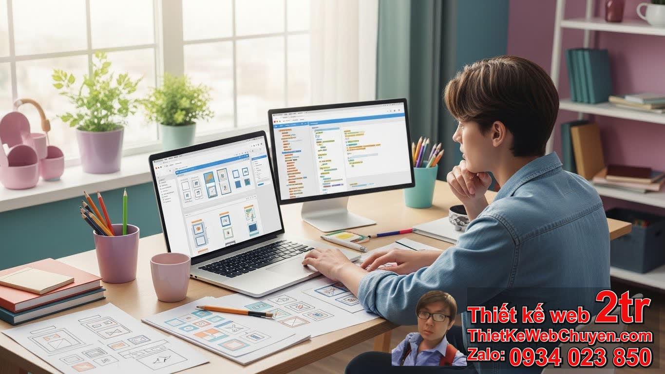 Thiết kế website cần học thử miễn phí không để đánh giá đam mê và năng khiếu đối
với ngành thiết kế website? Thiết kế website cần học thử miễn phí không để đánh giá đam mê và năng khiếu đối
với ngành thiết kế website?