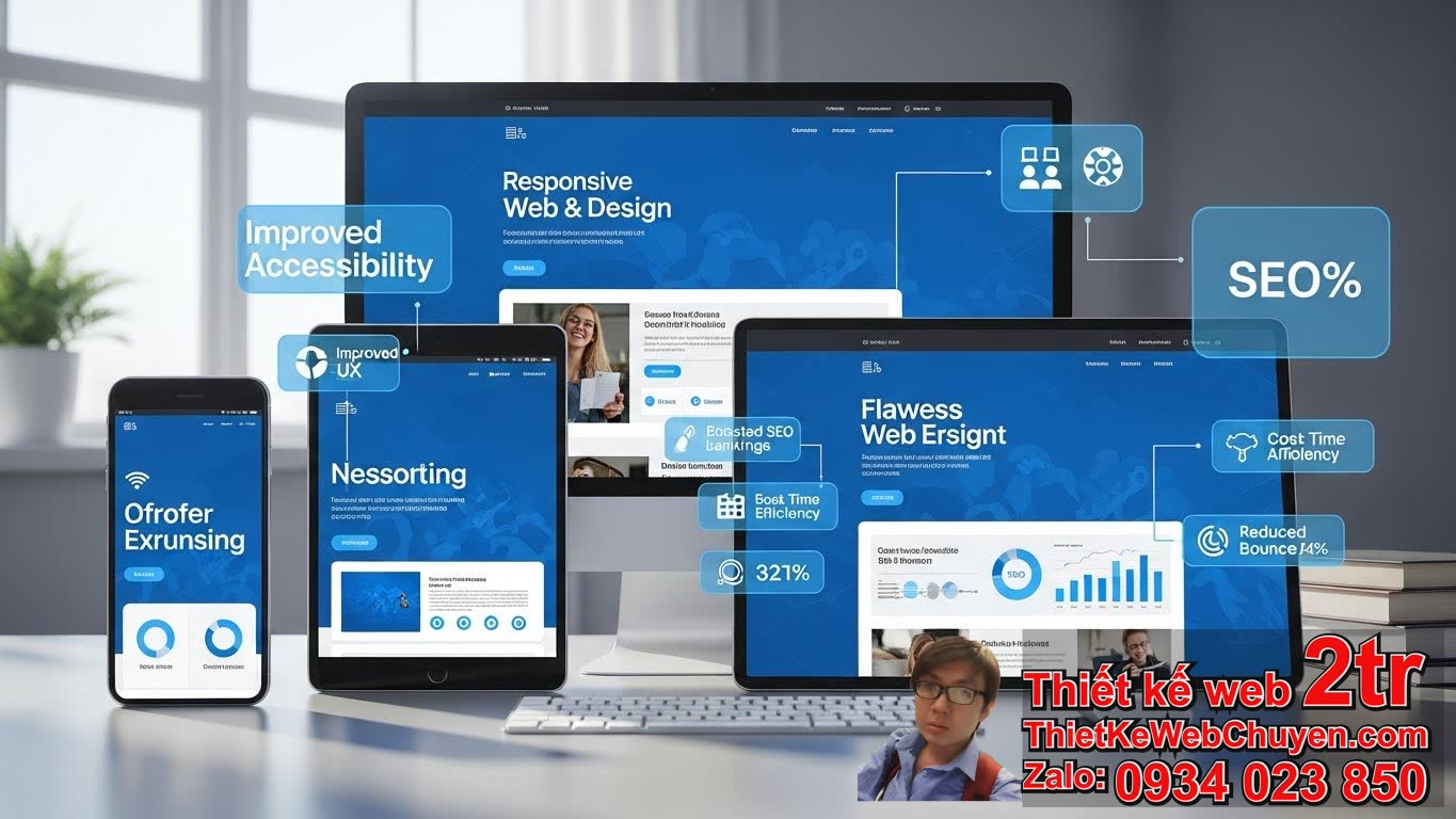 Thiết kế website cần responsive không? Tại sao lại cần?