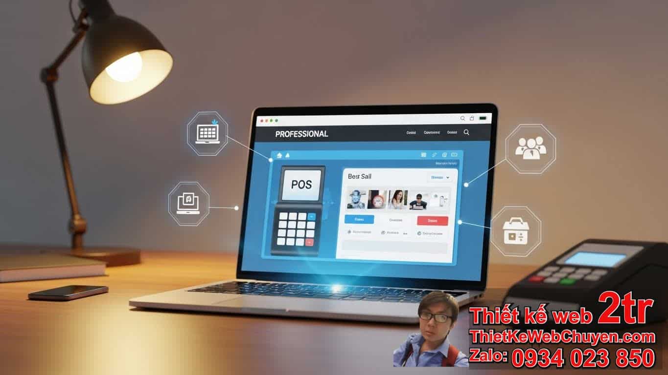 Thiết kế website cần tích hợp POS không trong kỷ nguyên số?