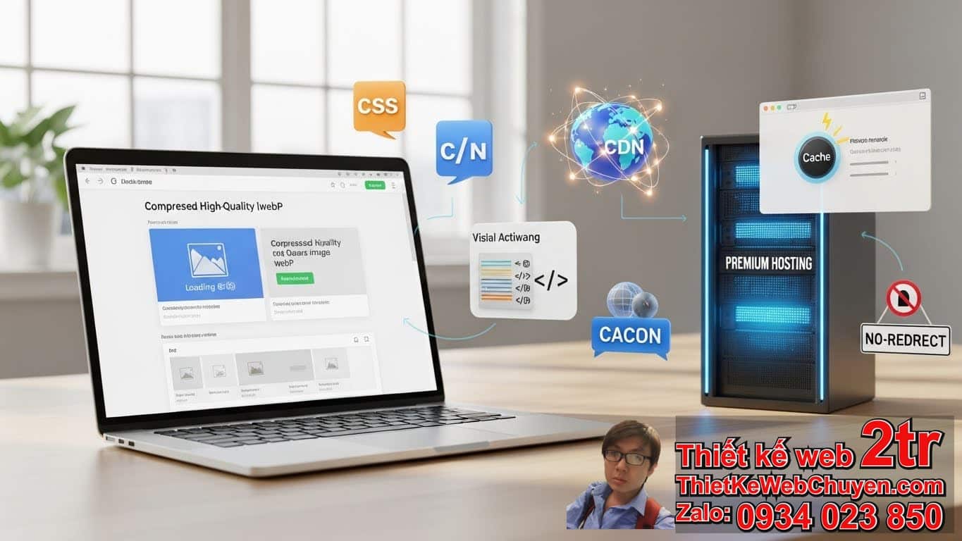 Thiết kế website chạy ads cần tối ưu tốc độ tải trang như thế nào? Thiết kế website chạy ads cần tối ưu tốc độ tải trang như thế nào?