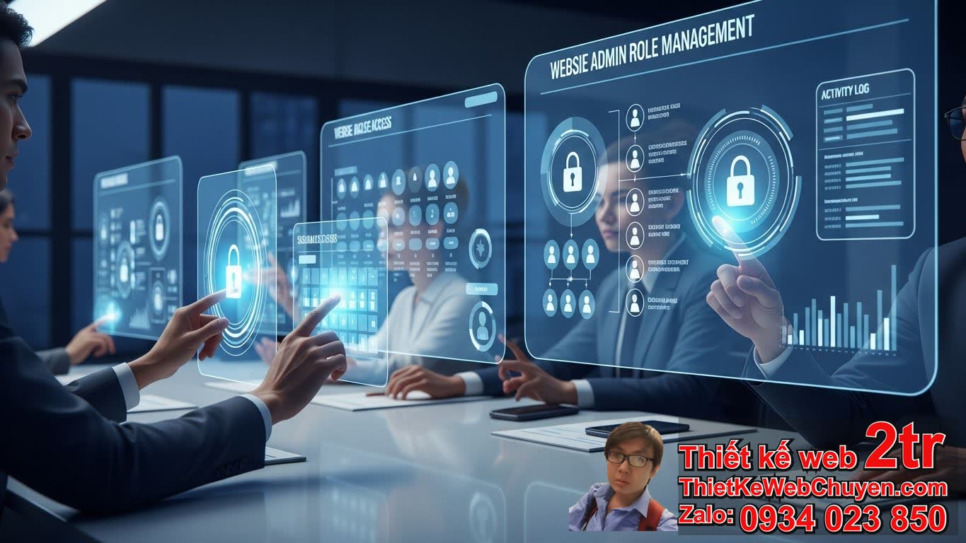 Thiết kế website có cần tính năng phân quyền admin không? Tại sao lại cần? Thiết kế website có cần tính năng phân quyền admin không? Tại sao lại cần?