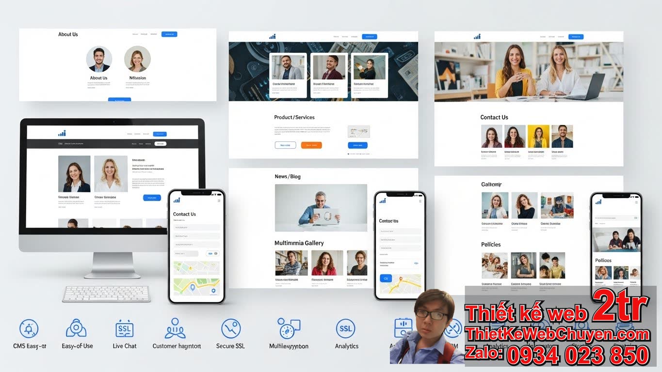 Tiêu Chuẩn Tính Năng Thiết Kế Website Doanh Nghiệp Là Gì? Tiêu Chuẩn Tính Năng Thiết Kế Website Doanh Nghiệp Là Gì?