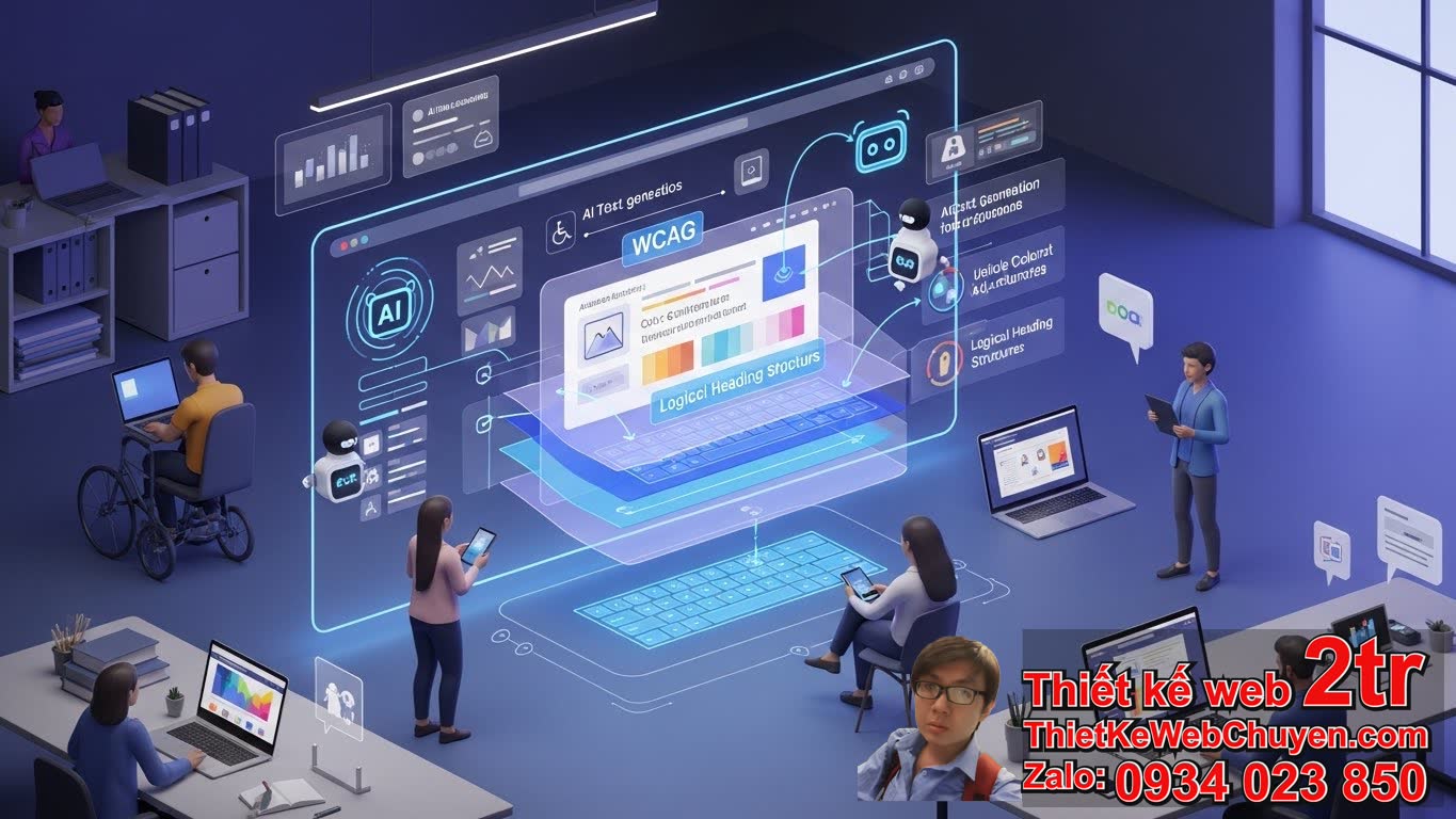 Tối ưu WCAG cho Website bằng AI: Tại sao lại cần thiết trong thời đại số?