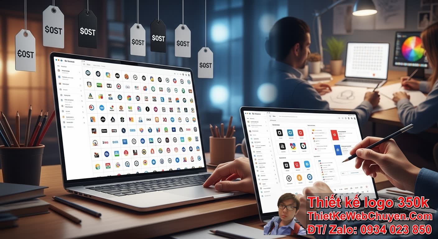 Ưu điểm khi thiết kế logo bằng AI so với phương pháp truyền thống Ưu điểm khi thiết kế logo bằng AI so với phương pháp truyền thống
