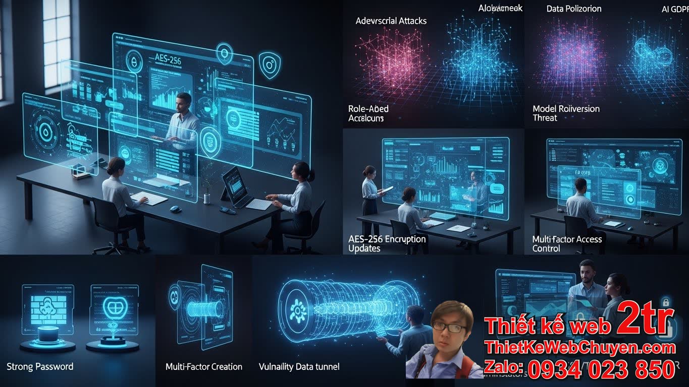 Website làm bằng AI có bảo mật không: Những yếu tố then chốt cần xem xét Website làm bằng AI có bảo mật không: Những yếu tố then chốt cần xem xét