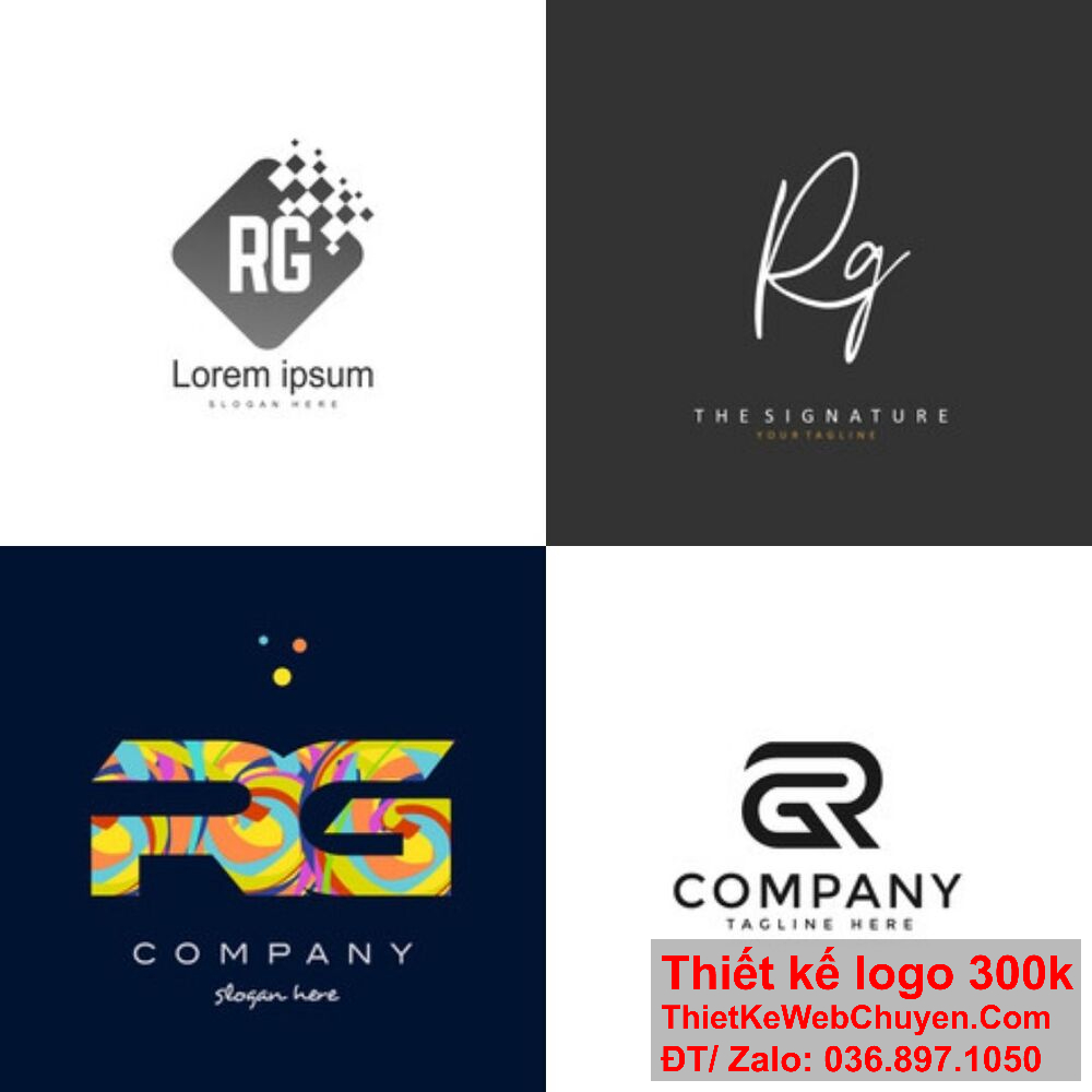 Thiết kế logo RG cần được thực hiện một cách chuyên nghiệp và tỉ mỉ để đảm bảo tính đồng nhất và hiệu quả.