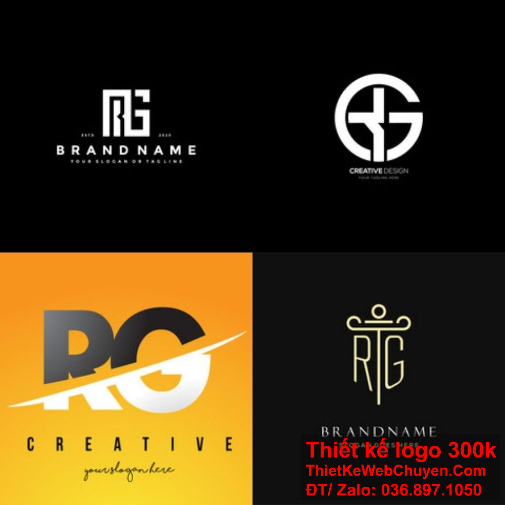Logo RG phản ánh được bản sắc và tính cách đặc biệt của doanh nghiệp.