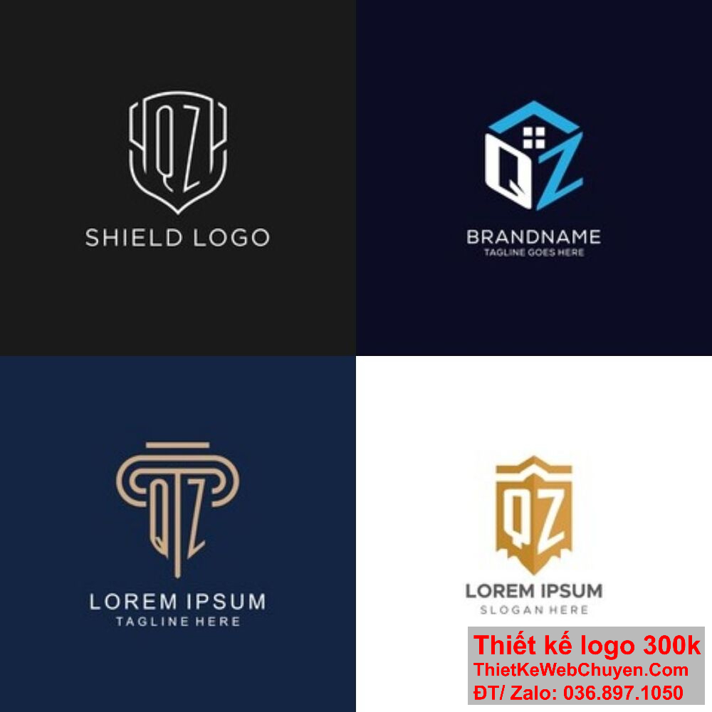 Logo QZ là biểu tượng của sự sáng tạo và tính nhận diện cao của thương hiệu.