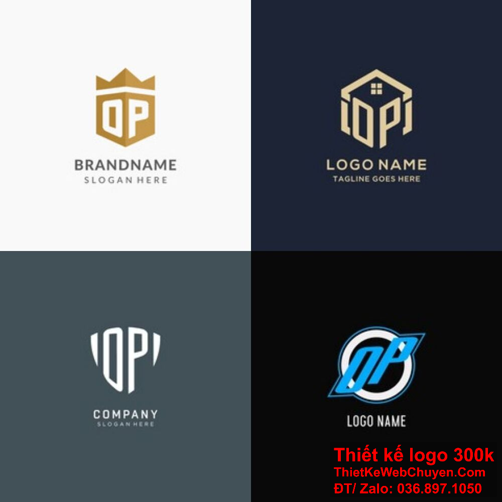 Logo OP của bạn cần phải phản ánh được sự chuyên nghiệp và tâm huyết của bạn.