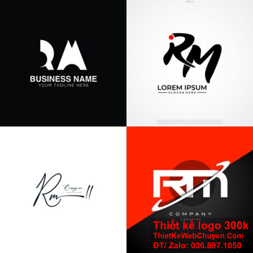 Sự sáng tạo trong thiết kế logo RM có thể làm nổi bật thương hiệu của bạn trên thị trường. Một logo RM ấn tượng có thể tạo ra ấn tượng sâu sắc ngay từ lần đầu tiên nhìn thấy.