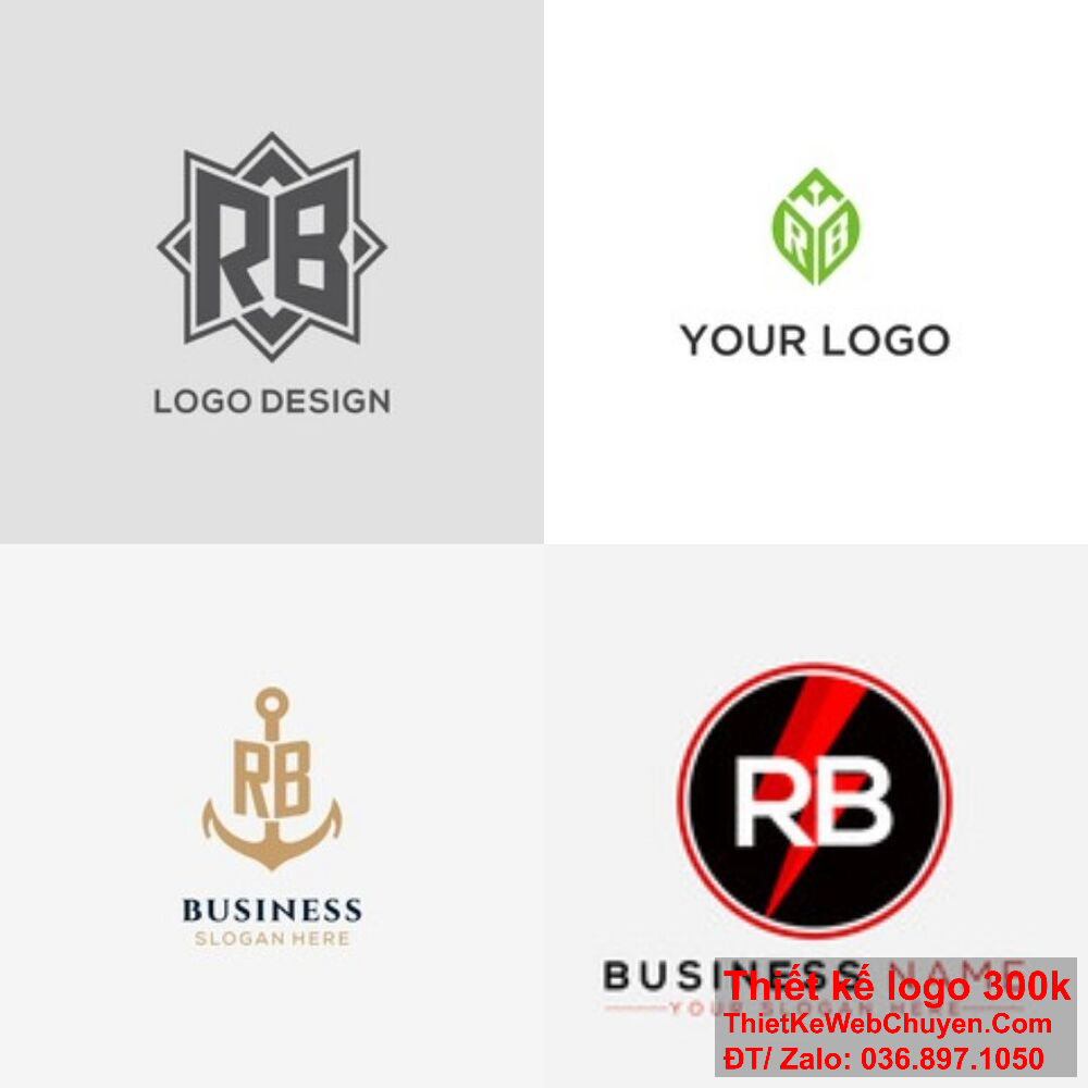 Logo RB là một phần không thể thiếu trong việc xây dựng hệ thống nhận diện thương hiệu toàn diện.