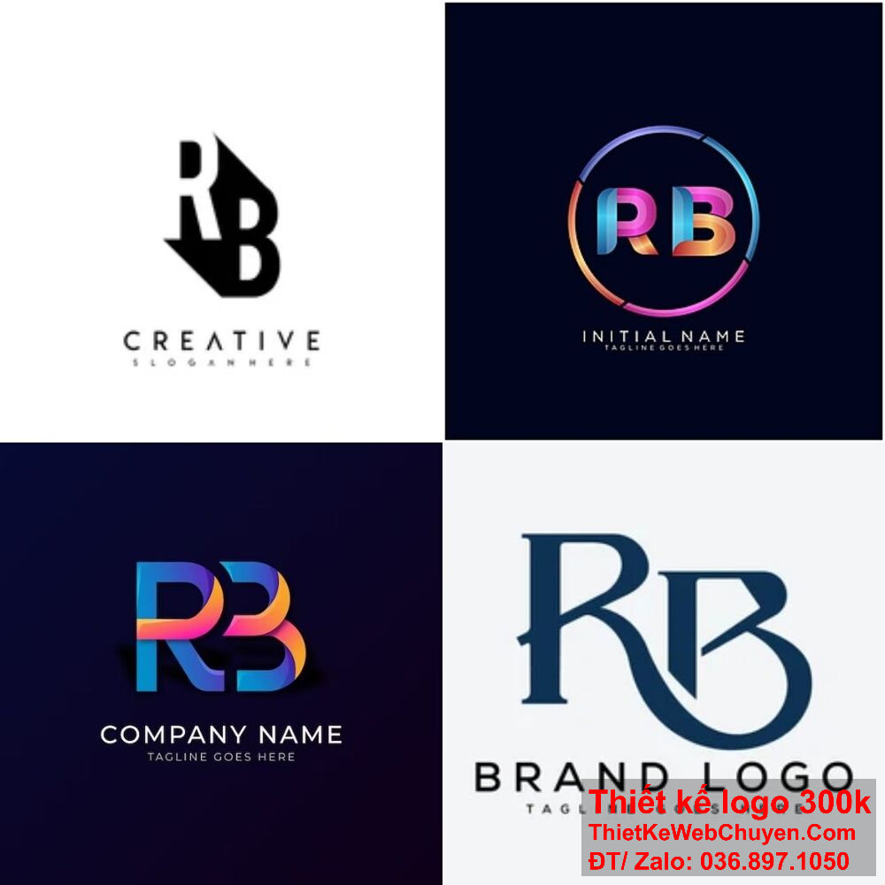 Logo RB là một phần không thể thiếu trong việc xây dựng hệ thống nhận diện thương hiệu toàn diện.
