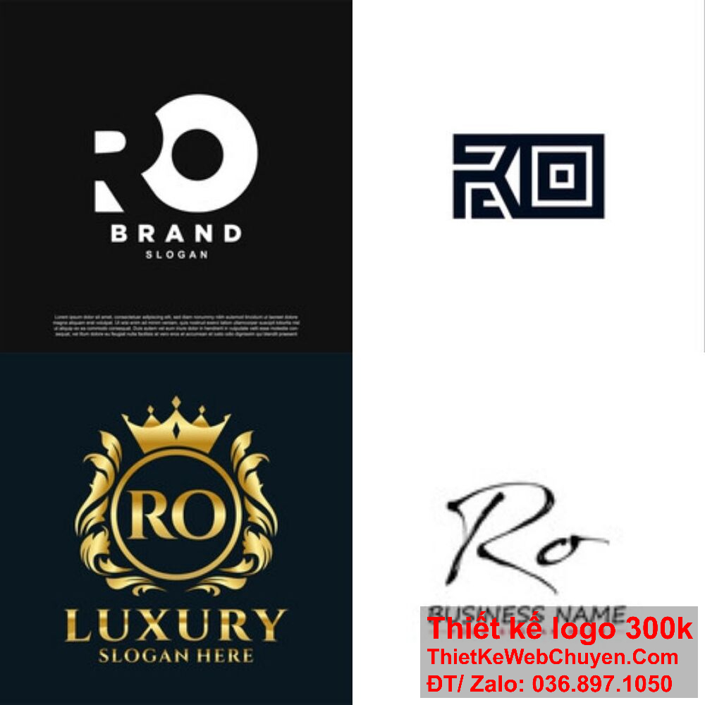 Logo RO cần dễ nhận diện và gợi nhớ. Logo RO phản ánh giá trị và phong cách của doanh nghiệp.