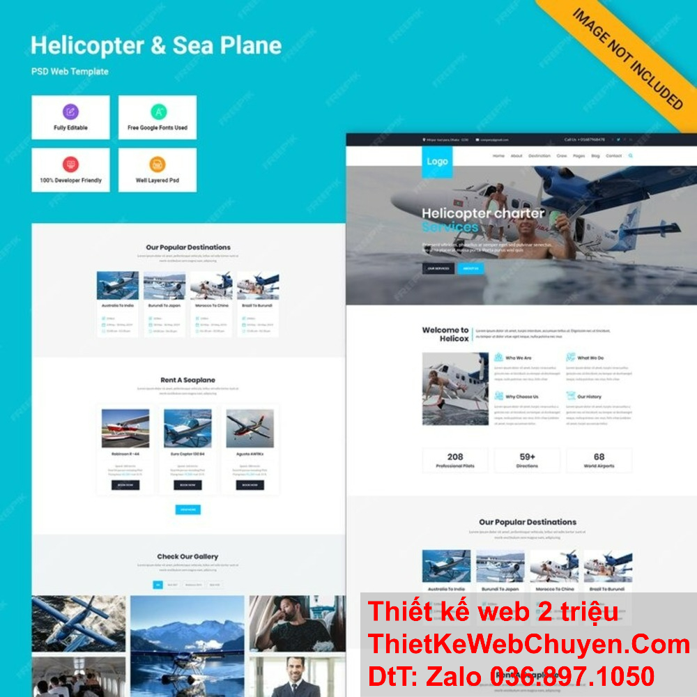 Hãy chọn dịch vụ thiết kế website trọn gói để có một trang web hoàn chỉnh và bắt mắt.