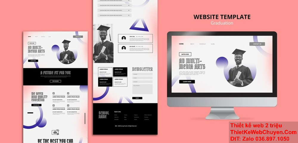 Dịch vụ thiết kế website trọn gói của chúng tôi luôn đặt chất lượng lên hàng đầu.