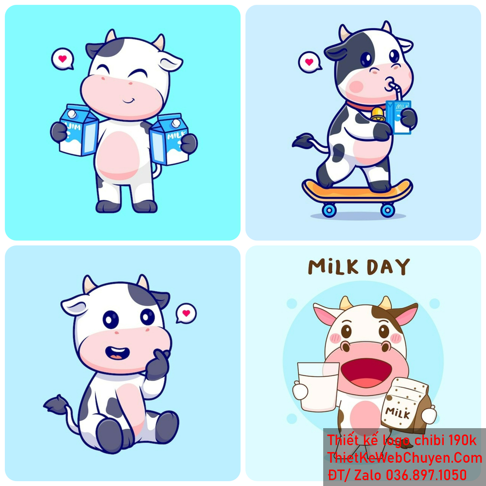 Thưởng Thức Bò Sữa Chibi - Một Trải Nghiệm Đích Thực