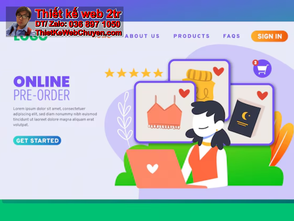Các yếu tố ảnh hưởng đến trải nghiệm người dùng trên website bán hàng