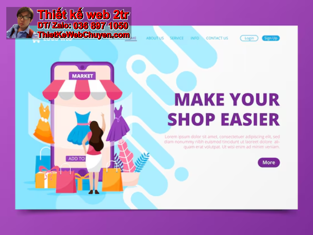 Chia sẻ bí quyết thiết kế website bán hàng cho các cửa hàng quần áo online