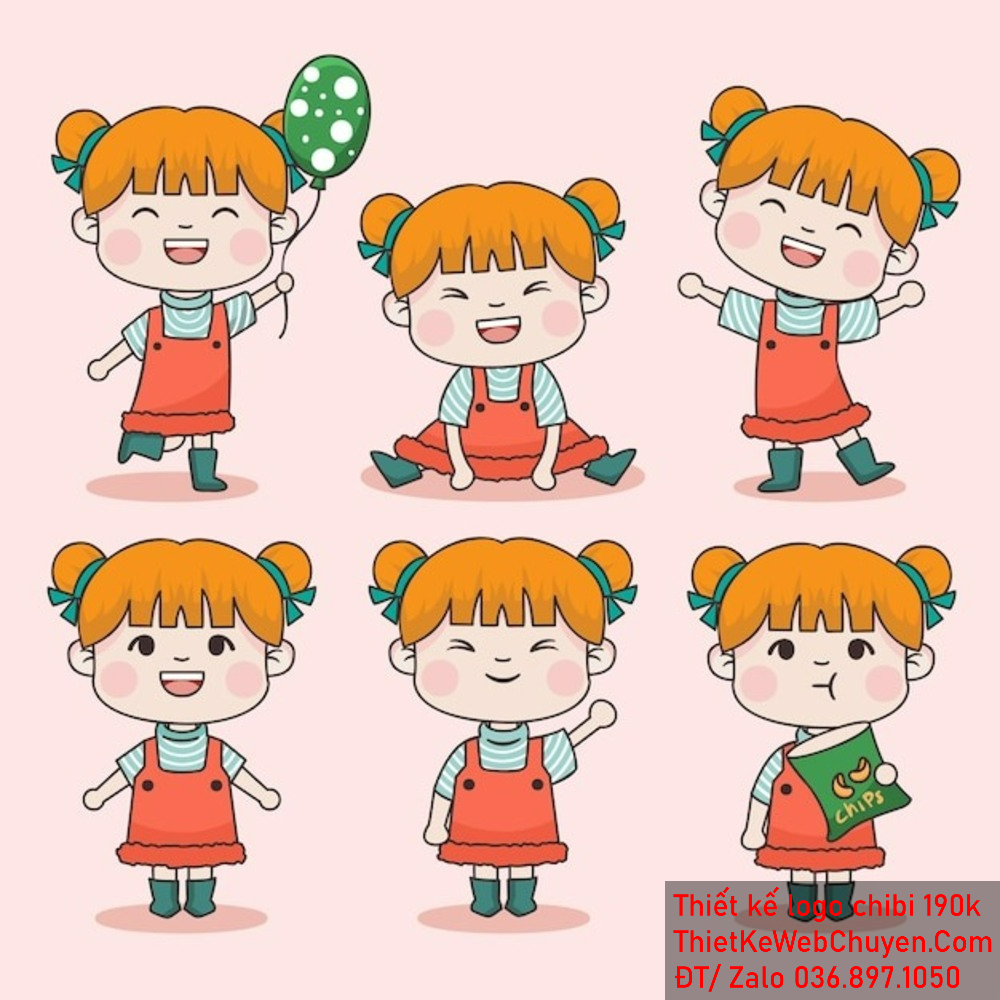 Sự hồn nhiên và tươi mới của mẫu logo Chibi bé gái đáng yêu sẽ tạo ra một ấn tượng tích cực. Logo Chibi bé gái đáng yêu có thể làm cho thương hiệu của bạn trở nên đáng yêu và thân thiện.