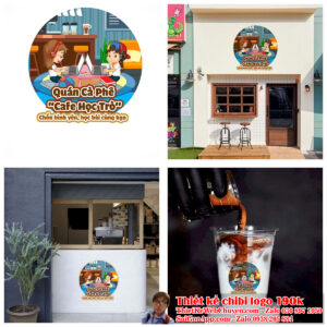 Chibi Học Sinh, THIẾT KẾ CHIBI 190K CUTE ĐÁNG YÊU