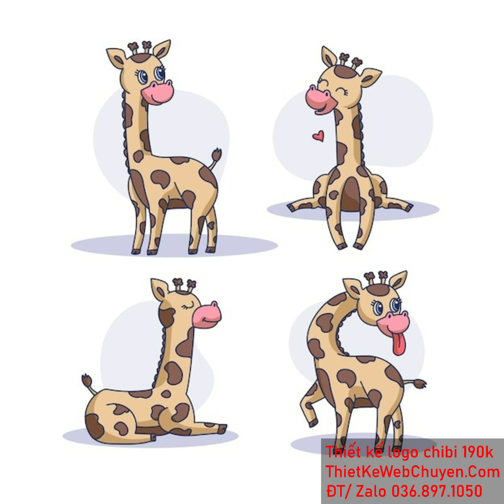 Chibi Hươu Cao Cổ: Sự Kỳ Diệu Của Một Nghệ Thuật Nhỏ