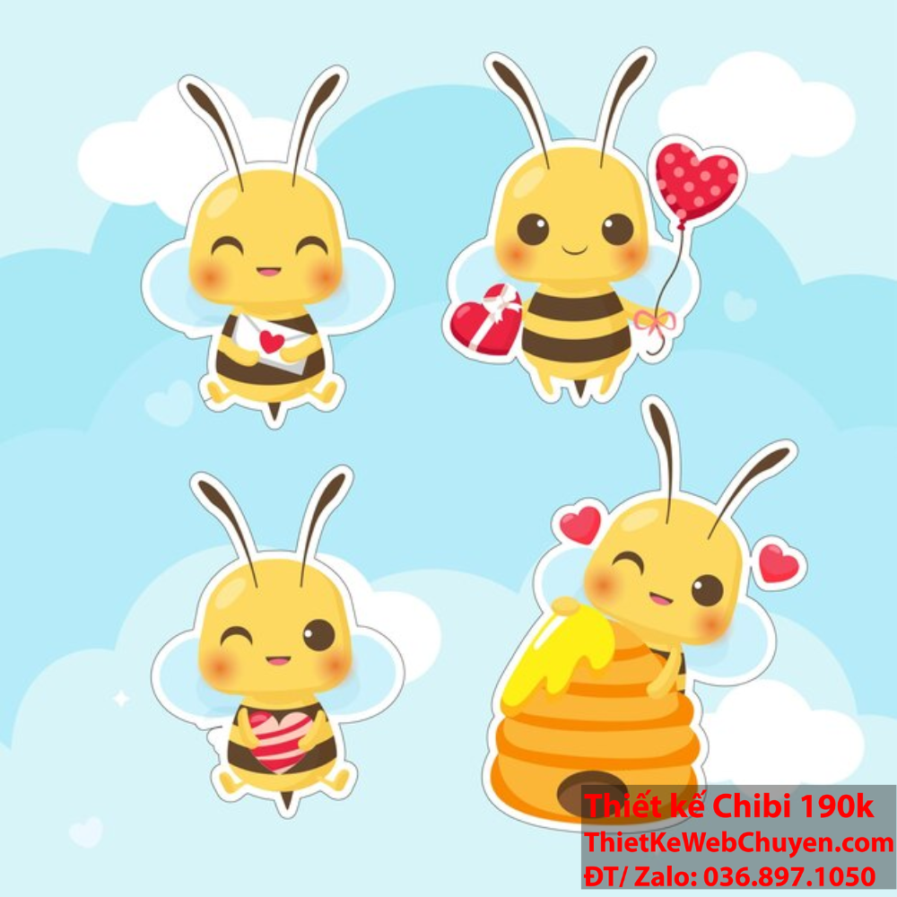 Bee Chibi: Sự Hòa Quyện Giữa Tinh Nghịch và Đáng Yêu Bí Mật Của Bee Chibi: Sự Sống Tràn Đầy Màu Sắc