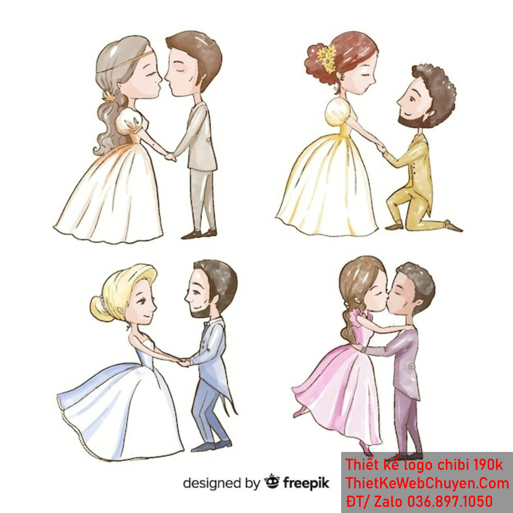 Chibi Wedding: Đẹp đẽ và ấm áp như một bức tranh